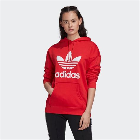 adidas trefoil kapuzenpullover damen|Amazon.com: Womens Trefoil Hoodie Adidas.